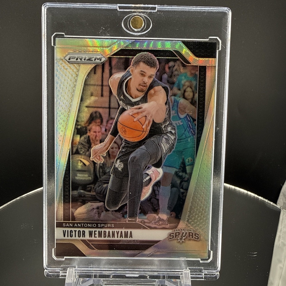 2024-25 Panini Prizm Victor Wembanyama Silver Prizm Spurs #172